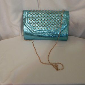 Charming Charlie metallic purse